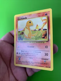 Pokemon Binder Collection GERMAN Cards Base Set Glumanda Glutexo NM - Image 3