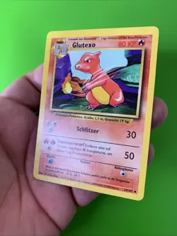 Pokemon Binder Collection GERMAN Cards Base Set Glumanda Glutexo NM - Image 5