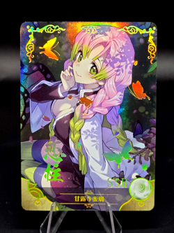 Mitsuri Kanroji NS-11SSR-14 Goddess Story Anime Waifu Card Doujin Holo MINT - Image 1