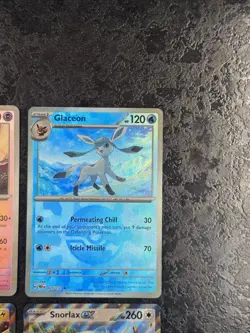 Pokemon Espeon - Glaceon - Snorlax Ex - Zapdos Ex Cards (Set of 4) - Image 4