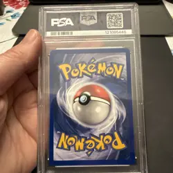 1999 Pokemon Clefairy Holo Shadowless Base Set Card #5 PSA 8 - Image 3