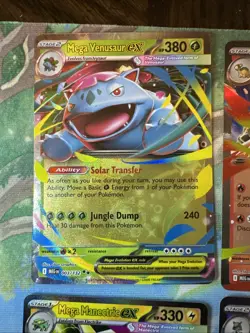Pokemon TCG - Mega Evolution EX Double Rare - Complete EX Set - 10 Card Lot #1 - Image 2