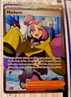 Pokemon Francais Card Holo Carte Promo mashynn svp 124 FR Mint 2024 - Image 1