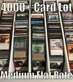 MAGIC THE GATHERING 4000+ CARD LOT - RARE+ & FOIL INCL. - Medium Flat Rate - Image 1