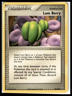 Lum Berry #78/106 Emerald Pokemon Card - Image 1