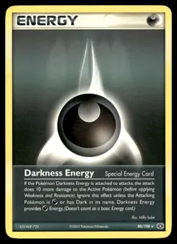 Darkness Energy 86/106 Pokemon Card Emerald Rare Energy Lightly Played C7 - Image 1