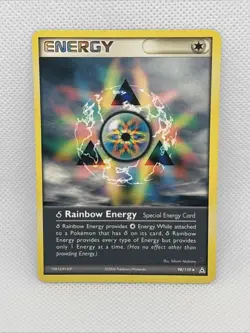 Pokemon TCG Rainbow Energy 98/110 EX Holon Phantoms Regular Uncommon Card - Image 1