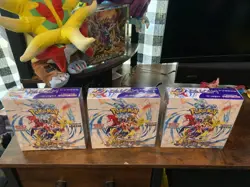 3X Pokemon Raging Surf sv3a Booster Pack Japanese Box Trading Card Game 4521329391380 - Image 1