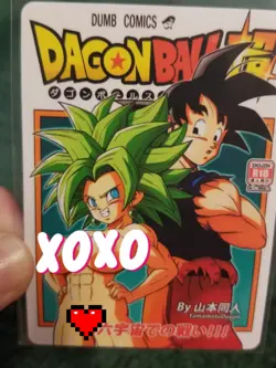 KEFLA DRAGON BALL Z WAIFU ANIME CARD - Image 1