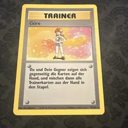 Pokemon [GERMAN] Lass 75/102 Base Card Set Unlimited - Image 1