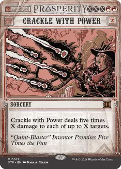 MTG Crackle with Power - 22 / English / Near Mint - Image 1
