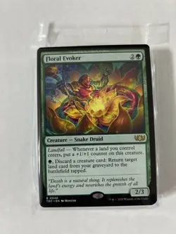 x1 Floral Evoker R MTG Commander: Tarkir: Dragonstorm M/NM, English - Image 1