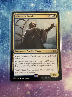 Magic the Gathering MTG MH2 Master of Death 205 Regular Near Mint - Image 1