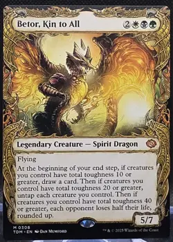 Betor, Kin to All #308 Tarkir: Dragonstorm Showcase Regular Mythic - Image 1