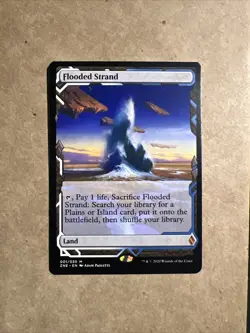 MTG Flooded Strand ZNE 001/030 M NM Regular Mythic - Image 1