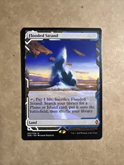 MTG Flooded Strand ZNE 001/030 M NM Regular Mythic - Image 2