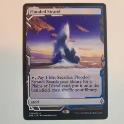MTG Flooded Strand ZNE 001/030 M NM Regular Mythic - Image 1