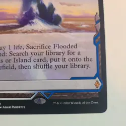 MTG Flooded Strand ZNE 001/030 M NM Regular Mythic - Image 3