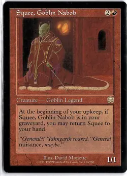 Squee, Goblin Nabob Mercadian Masques Regular - Image 1