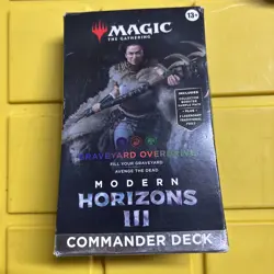 Graveyard Overdrive Commander Deck Magic The Gathering Modern Horizons 3 Sealed - Image 1