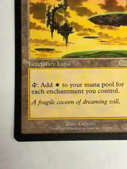 MTG "Serra's Sanctum" Urza's Saga Magic The Gathering LP/NM Legendary Land - Image 3