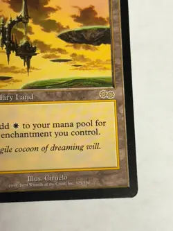 MTG "Serra's Sanctum" Urza's Saga Magic The Gathering LP/NM Legendary Land - Image 4