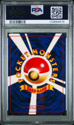 1997 POKEMON JPN ROCKET #45 DARK VILEPLUME-HOLO PSA 10 - Image 2