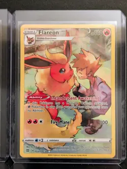 Set of 4 - Pokemon TCG Brilliant Stars: Eevee Flareon Jolteon Vaporeon FA Holos - Image 4