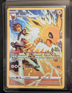 Set of 4 - Pokemon TCG Brilliant Stars: Eevee Flareon Jolteon Vaporeon FA Holos - Image 5