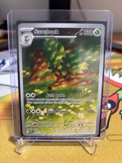 Sawsbuck 092/086 (Illustration Rare) Pokemon White Flare Near Mint - Image 1
