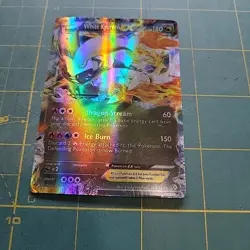 White Kyurem EX 103/149 Ultra Rare Black & White Boundaries Crossed Pokemon - Image 1
