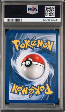 PSA MINT 9 Pokemon TCG Blaine's Arcanine Holo 1/132 Gym Challenge SWIRL - (2000) - Image 2