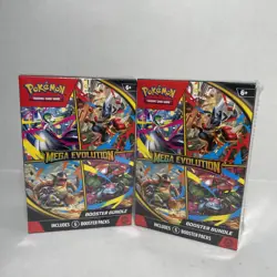 2x Pokemon Mega Evolution Booster Bundle New + Sealed - Image 1