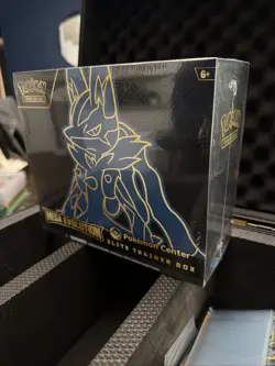 Pokemon Center ETB Mega Evolution Lucario Elite Trainer Box New Sealed - Image 3