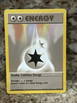 1999 Pokemon Base Set Double Colorless Energy #96/102 - Image 1