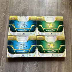 Pokemon TCG Leafeon V Star (x2) and Glaceon V Star(x2) Special Collection Boxes - Image 2