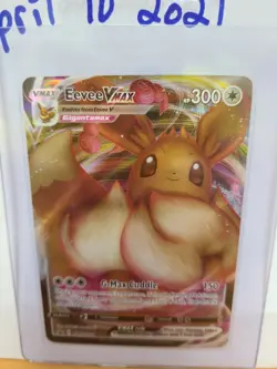 Pokemon TCG: EEVEE VMAX | SHINING FATES ELITE TRAINER PROMO SWSH087 - Image 2