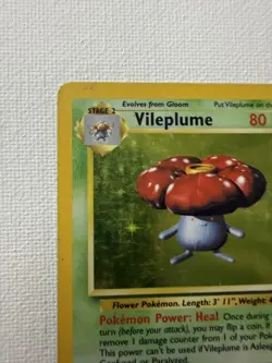Vileplume 15/64 - Jungle Unlimited Holo MP WotC Pokemon - Image 3