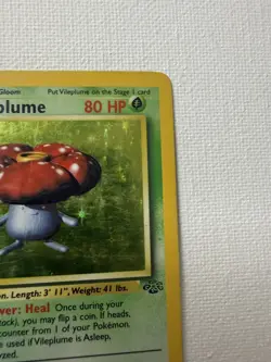 Vileplume 15/64 - Jungle Unlimited Holo MP WotC Pokemon - Image 4