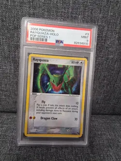 Rayquaza 2006 3 Holo 3/17 Pokemon Pop Series 1 PSA 9 - Image 1