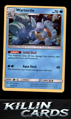 Wartortle - 034/214 (Premium Collection Promo) 034/214 Pokemon Promo Miscellaneo - Image 1