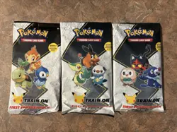 Pokemon TCG | First Partner Pack | Lot Of 3 | Sinnoh, Unova, Alola 820650809651 - Image 1