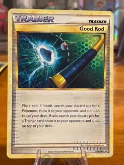 2010 Pokemon HS Unleashed Trainer Good Rod 76/95 Uncommon MP - Image 1