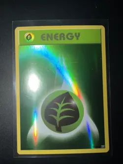 Pokemon Grass Energy Reverse Holo 91/108 EVO 2016 XY Evolutions NM - Image 1