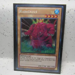 Kabazauls LCJW-EN142 Secret Rare 1st Edition Near Mint NM Yugioh - Image 1