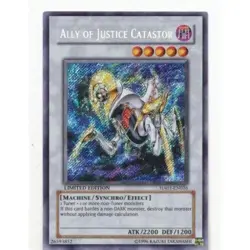 Yu-Gi-Oh! Ally of Justice Catastor HA01-EN026 Secret Rare - Image 1