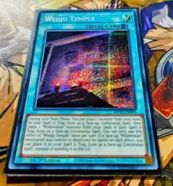 Wedju Temple (Prismatic Secret Rare) - MP25-EN091 - Yu-Gi-Oh TCG - Image 2