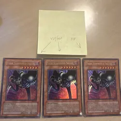 (3X) Yu-Gi-Oh Toon Summoned Skul MRL-073 Unlimited - [(2X)VLP/NM & (1X)MP] - Image 2