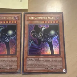 (3X) Yu-Gi-Oh Toon Summoned Skul MRL-073 Unlimited - [(2X)VLP/NM & (1X)MP] - Image 5