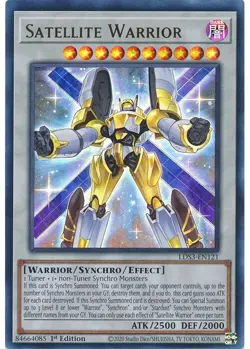 Yugioh - Satellite Warrior (Ultra Rare) (1st Edition) - LDS3-EN121 P - Image 1